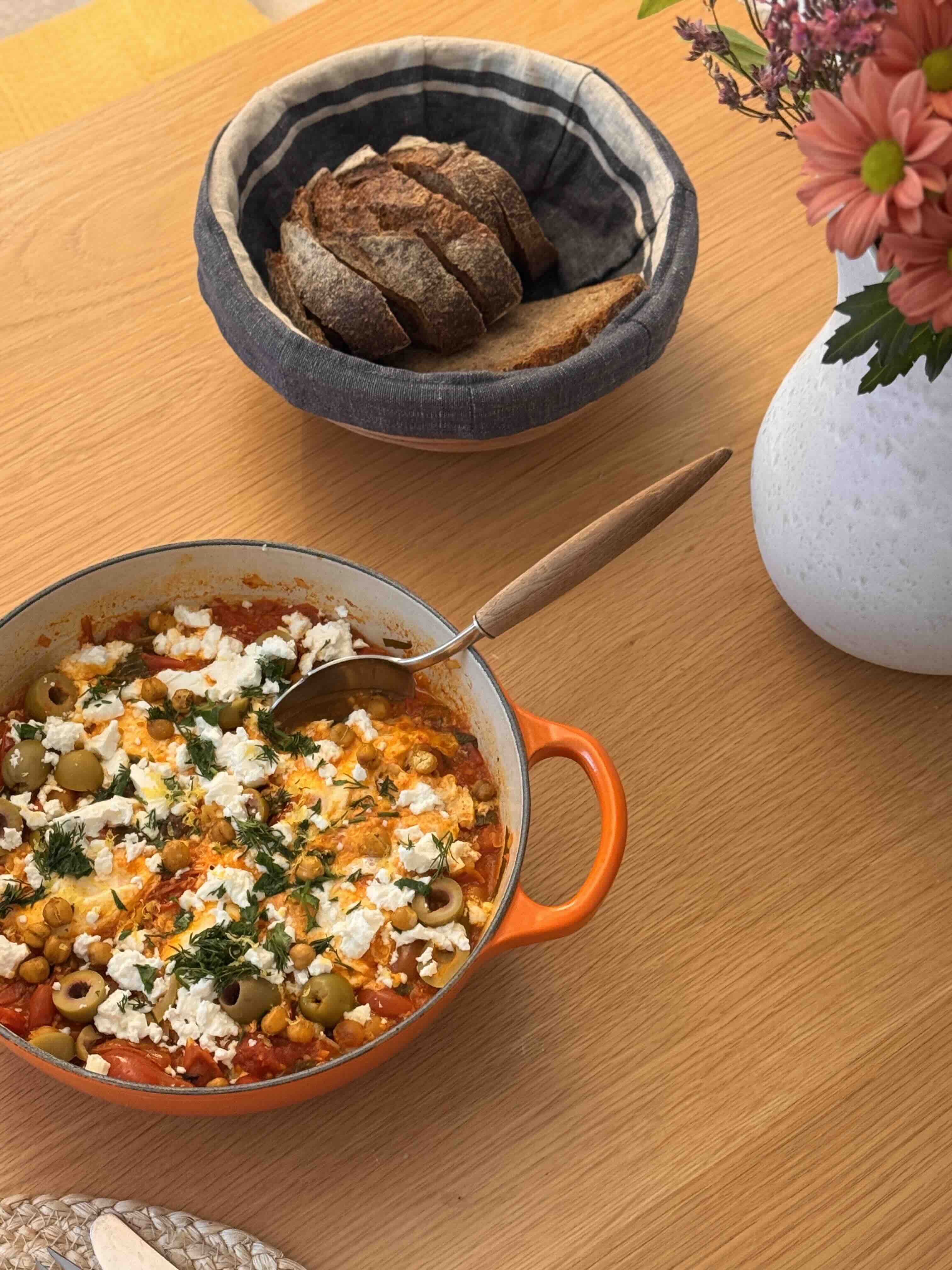 Shakshuka cu ardei copt